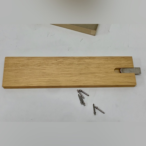 1974 Vintage Milton Bradley Steel Peg Wooden Cribbage Board - Picture 8 of 13